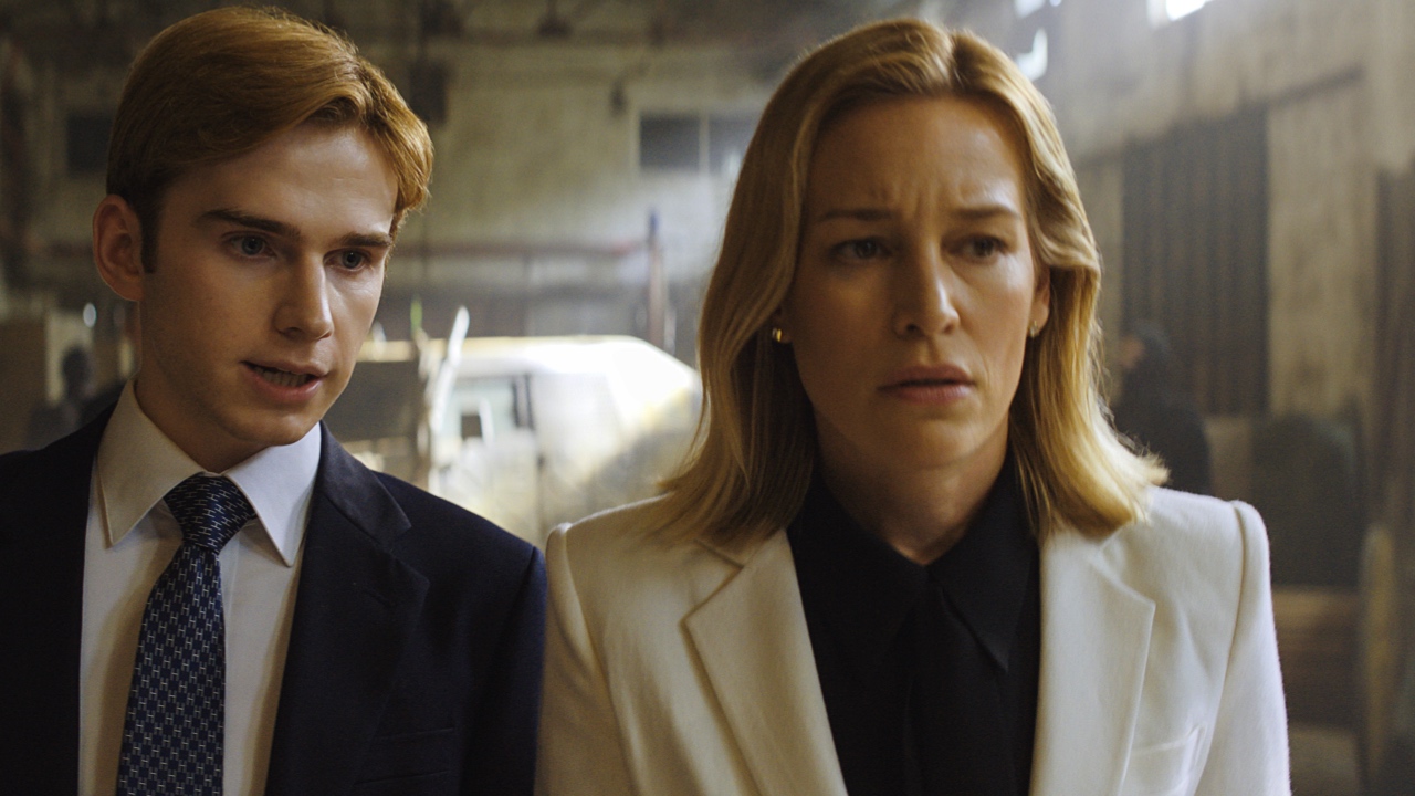 (L to R) Louis Landau, Piper Perabo in ‘Butterfly’. Photo: Courtesy of Prime. © Amazon Content Services LLC.