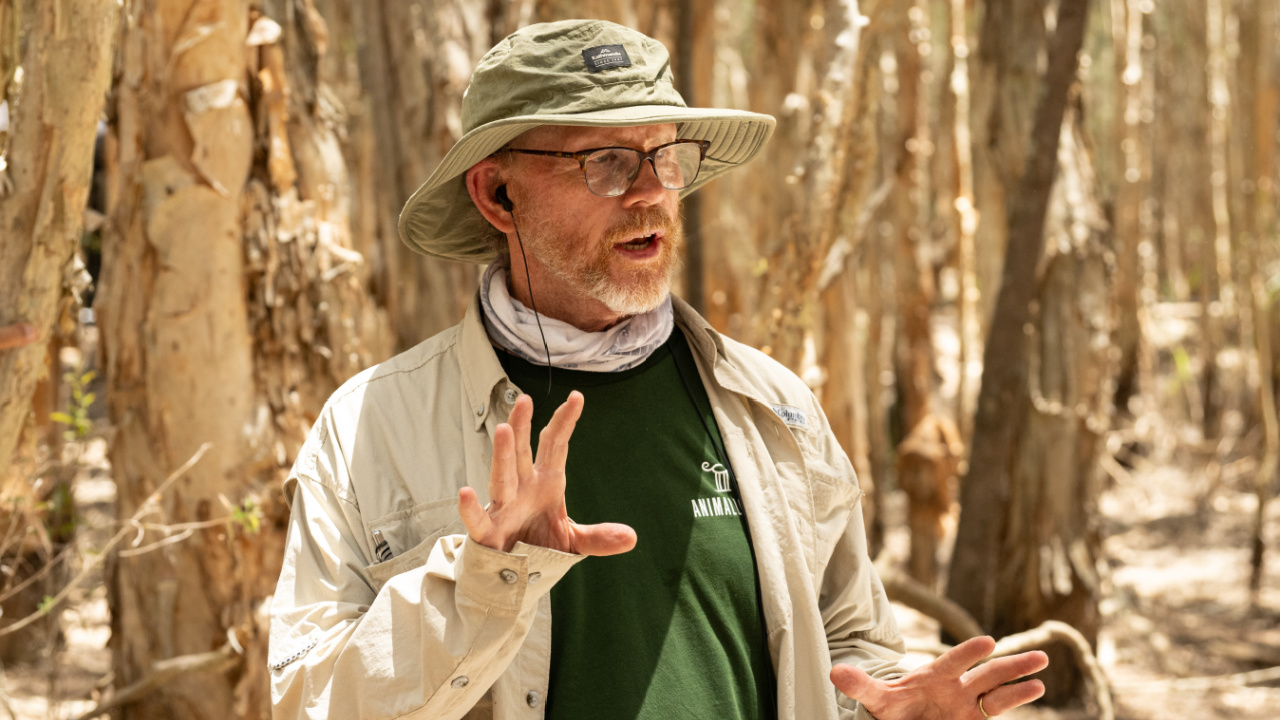 Ron Howard on the set of 'Eden'. Photo: Jasin Boland.