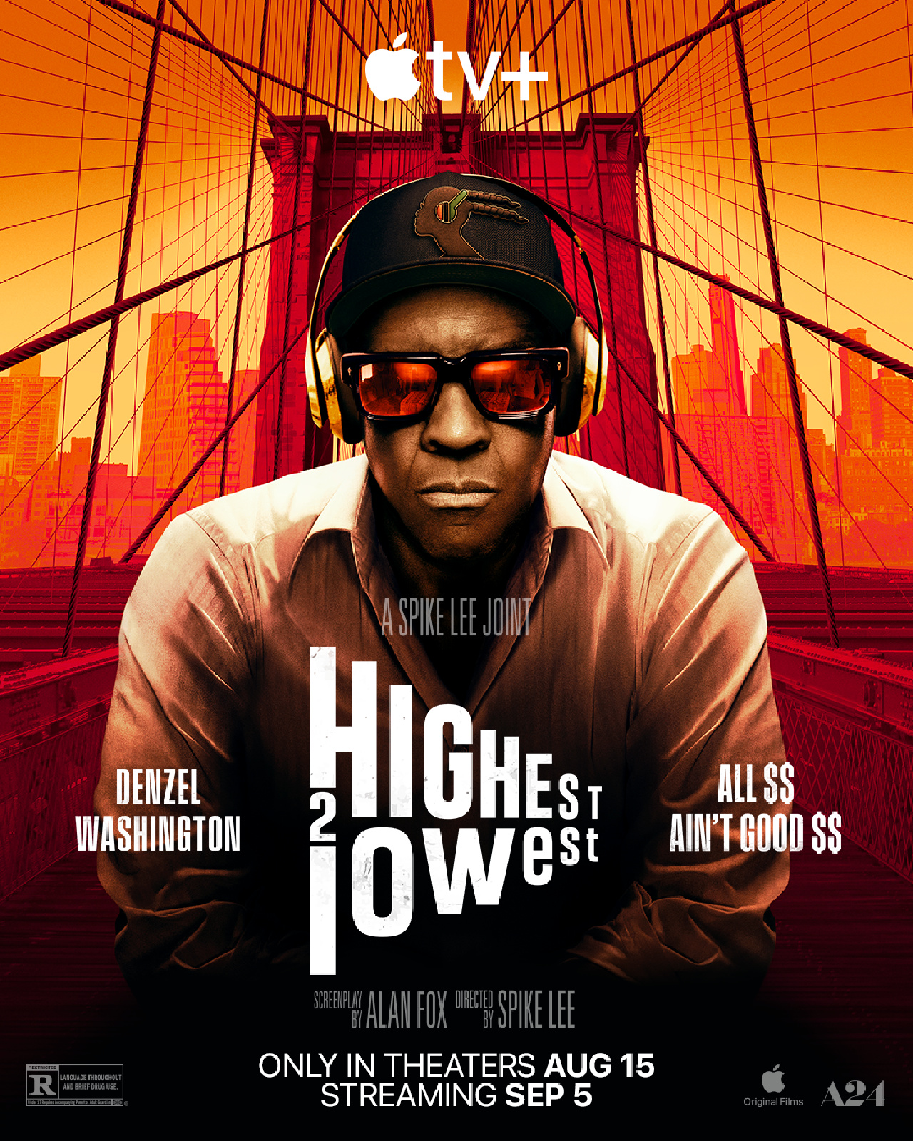 'Highest 2 Lowest' will open in theaters on August 15th. Photo: A24.