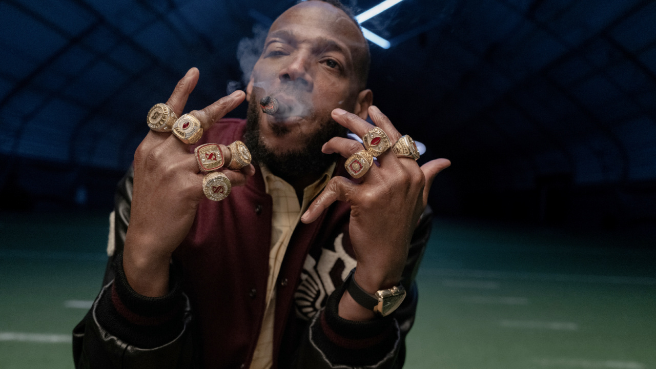 Marlon Wayans is Isaiah in 'HIM', directed by Justin Tipping. Photo: Universal Pictures.