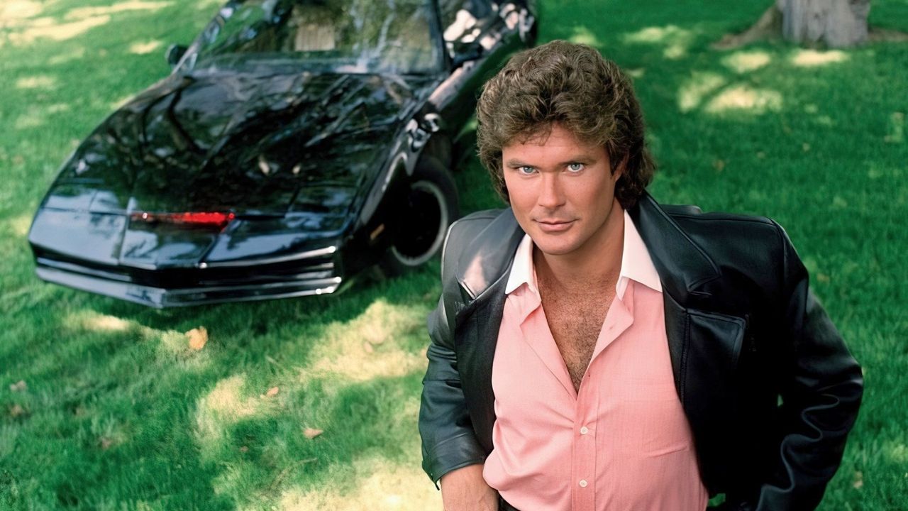 David Hasselhoff in 'Knight Rider'. Photo: Universal Television/NBC.