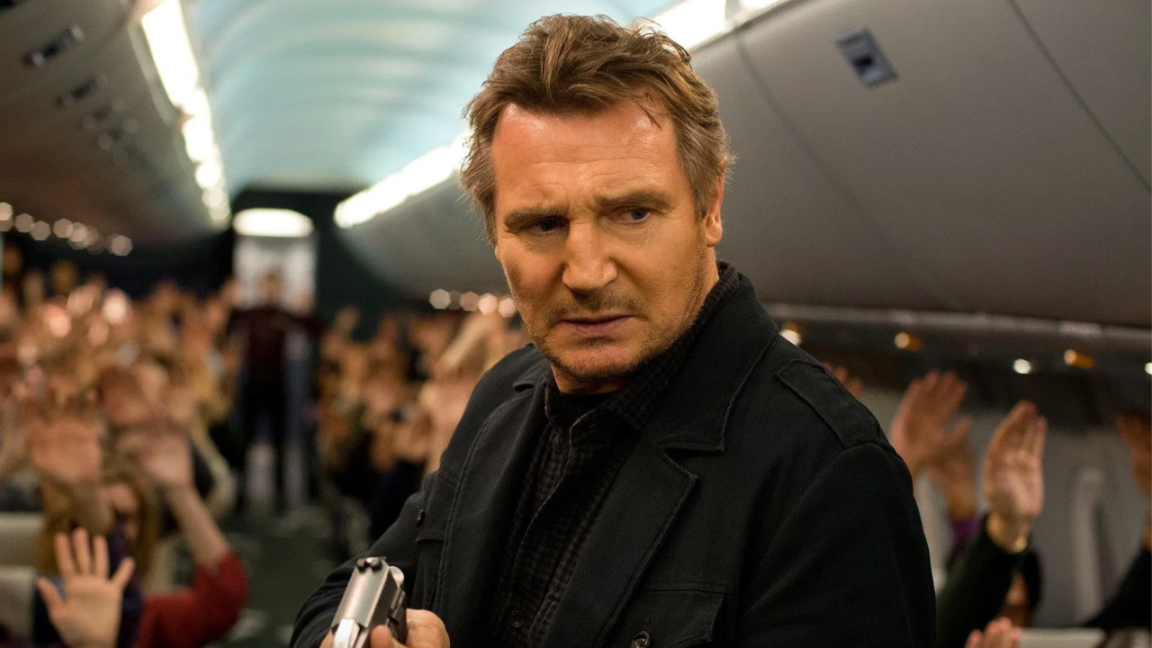 Liam Neeson in 'Non-Stop'. Photo: Universal Pictures.