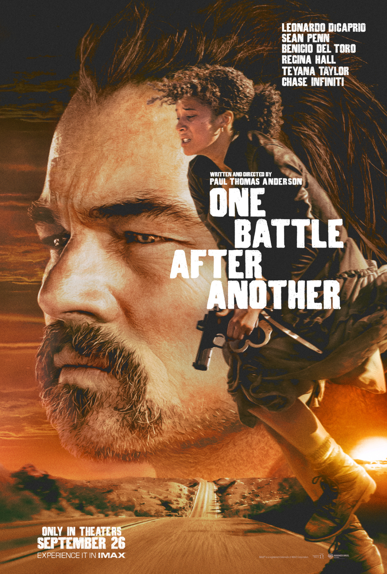 'One Battle After Another' opens in theaters on September 26th.