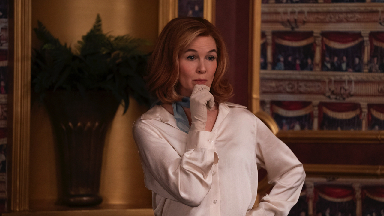 Renée Zellweger in 'Only Murders in the Building' Season 5. Photo: Disney/Patrick Harbron.