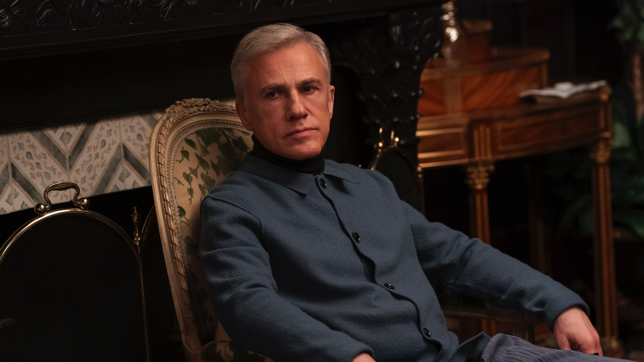 Christoph Waltz in 'Only Murders in the Building' Season 5. Photo: Disney/Patrick Harbron.