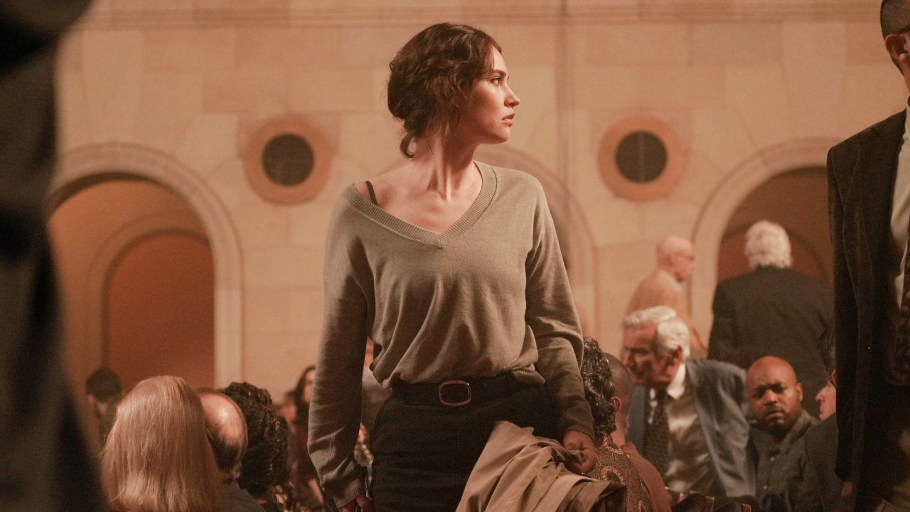 Lily James in Bleecker Street's 'Relay'. Credit: Bleecker Street.