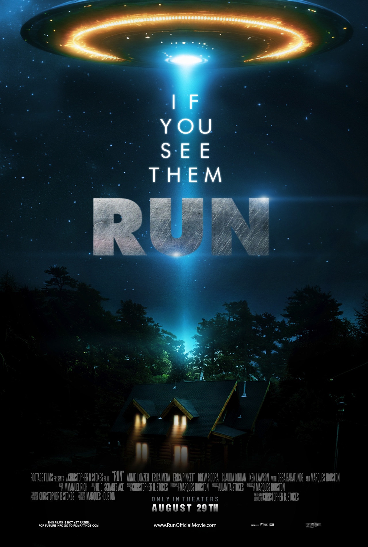 'Run' opens in theaters on August 29th. Photo: Footage Film Studios.