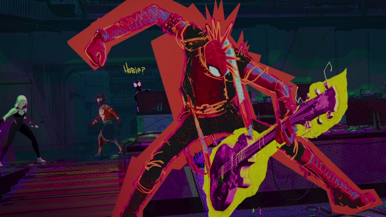 Spider-Punk/Hobie Brown (Daniel Kaluuya) in Columbia Pictures and Sony Pictures Animations’ SPIDER-MAN™: ACROSS THE SPIDER-VERSE.