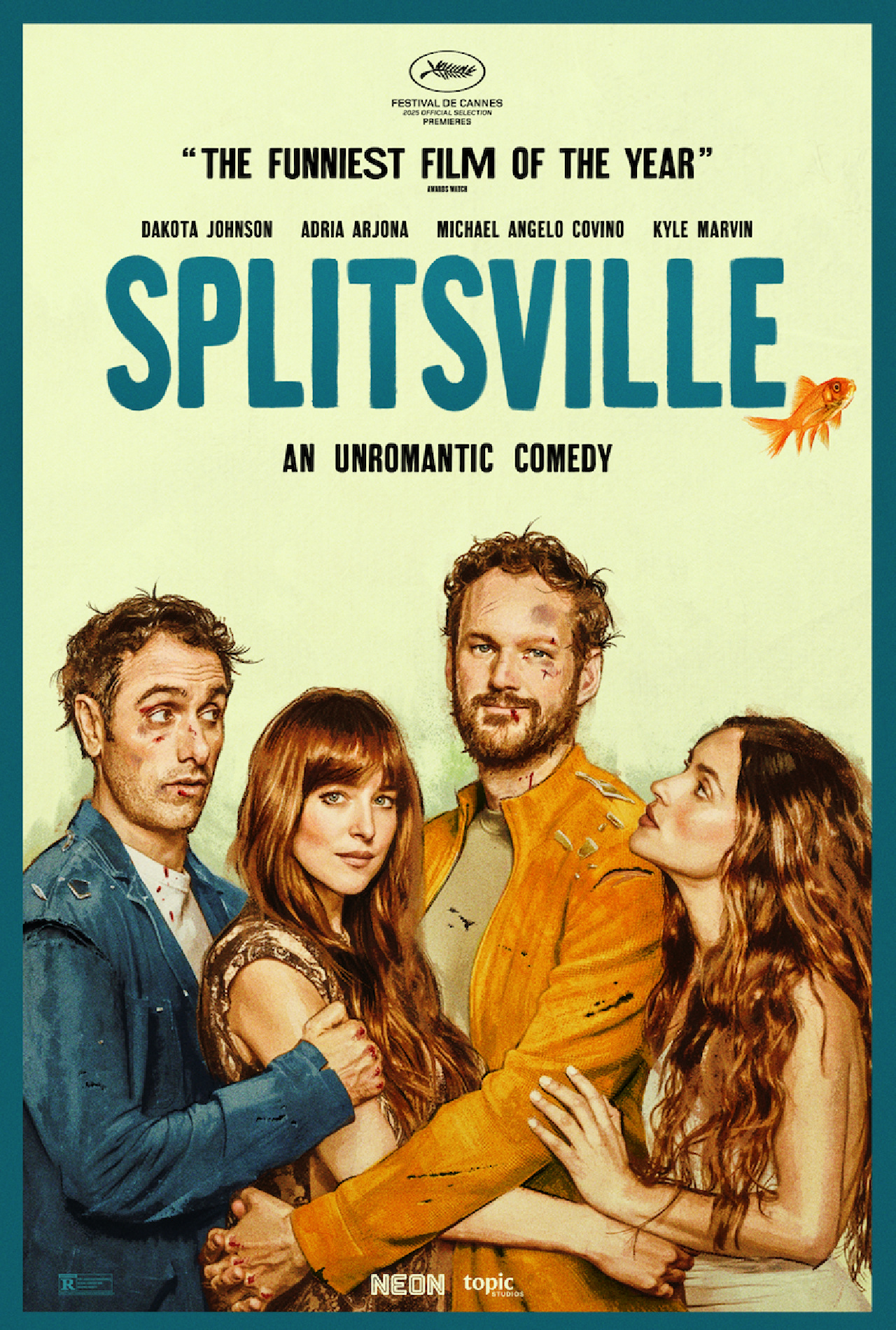 'Splitsville' opens in limited theaters on August 22, 2025, before expanding wide on September 5, 2025. Photo: Neon.