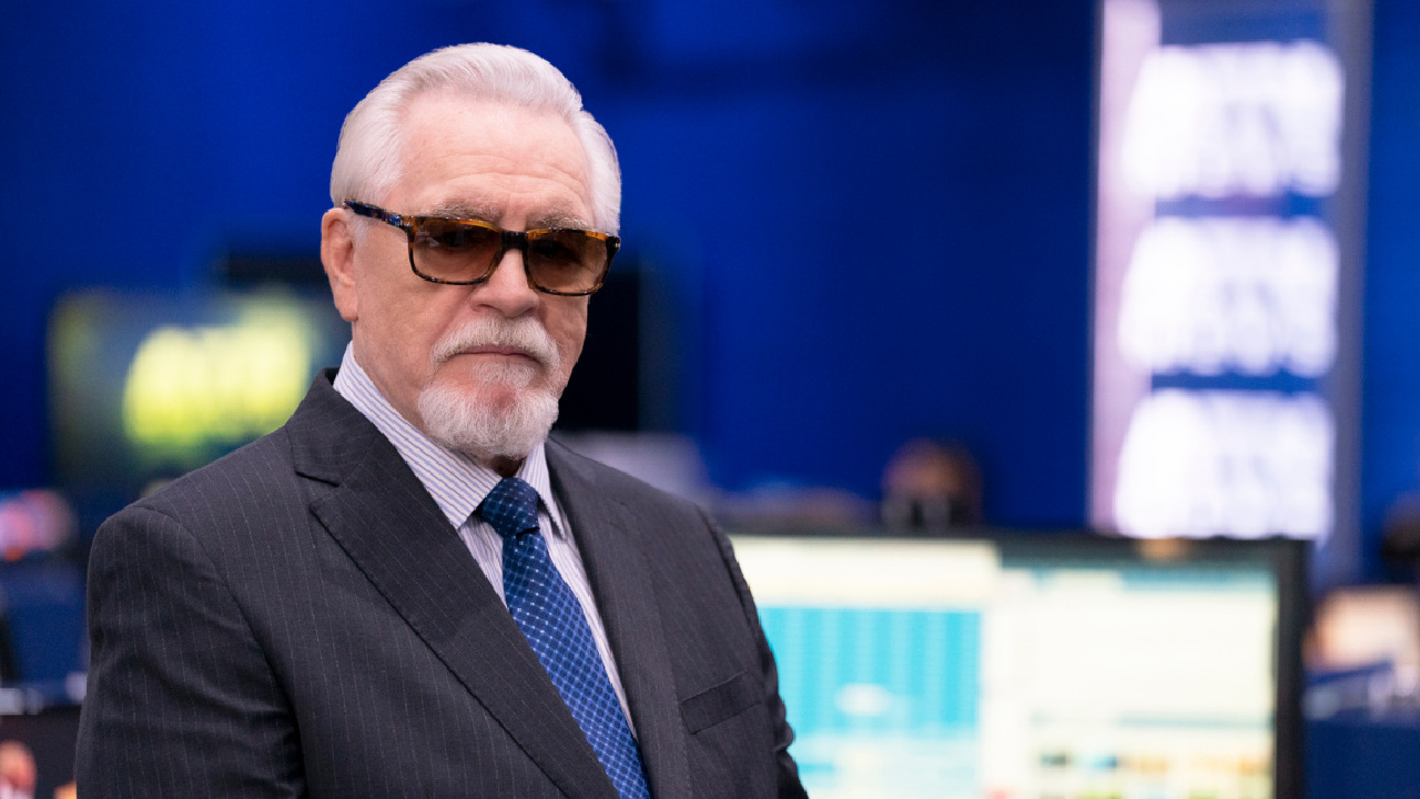 Brian Cox in season 4 of HBO's 'Succession.' Photograph by Macall Polay/HBO.