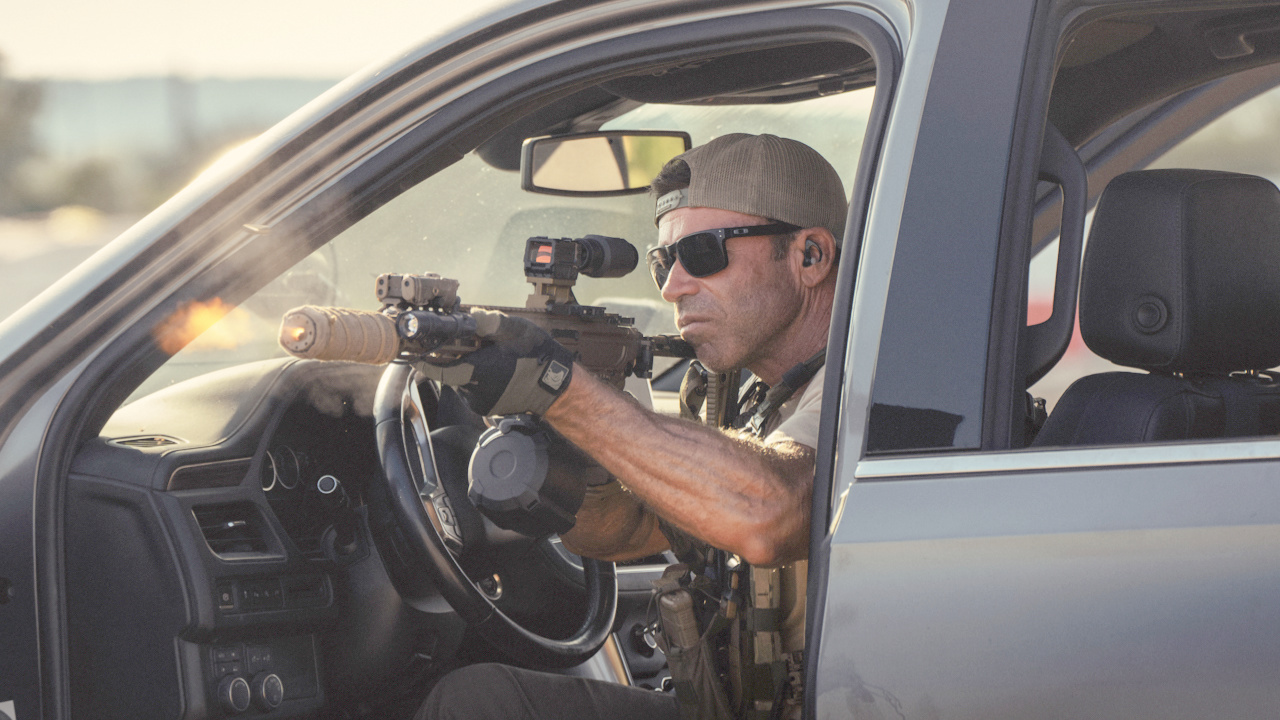 Taylor Sheridan as Cody in Lioness, episode 1, season 2, streaming on Paramount+, 2024. Photo Credit: Ryan Green/Paramount+.