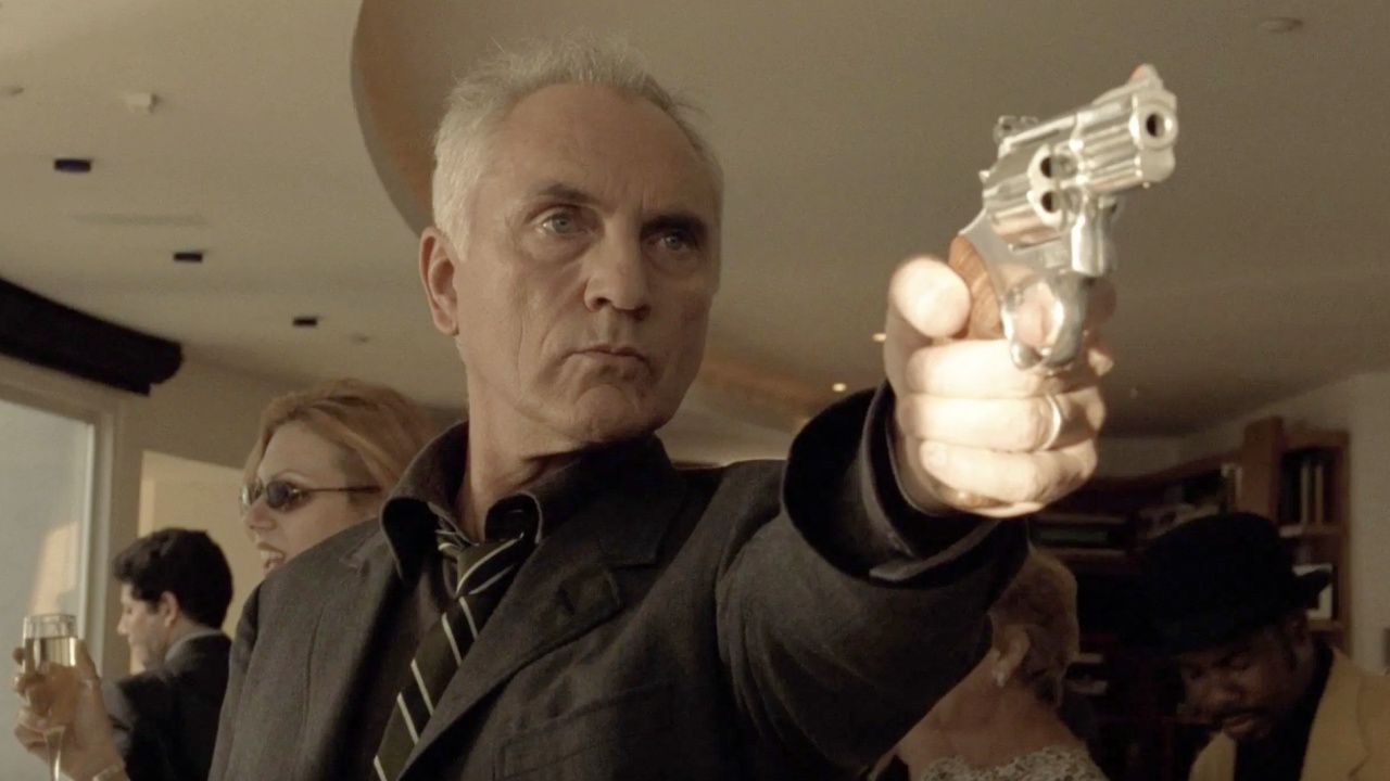 Terence Stamp in 'The Limey'. Photo: Artisan Entertainment.
