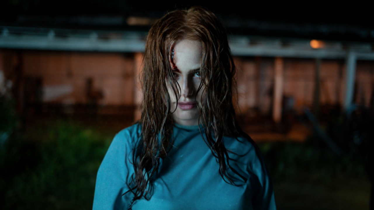 Madelaine Petsch as Maya in 'The Strangers — Chapter 2'. Photo Credit: Courtesy of Lionsgate.