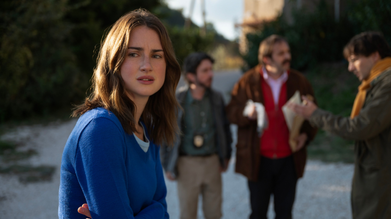 Grace Van Patten in 'The Twisted Tale of Amanda Knox'. Photo: Hulu.