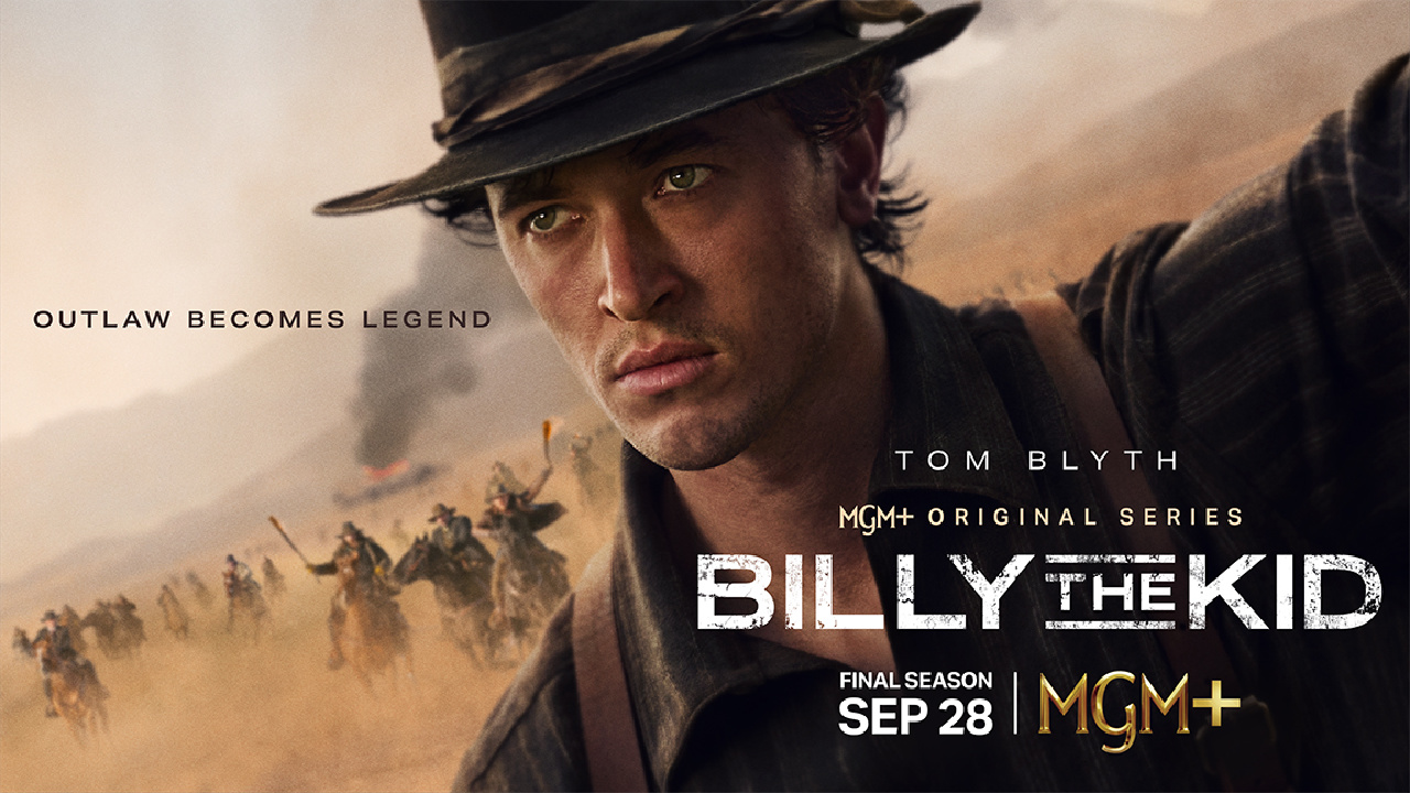 'Billy the Kid' season 3 premieres on MGM+ September 28th.