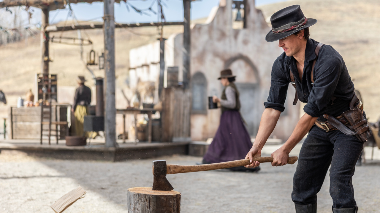 Tom Blyth stars in 'Billy the Kid' season 3. Photo: MGM+.
