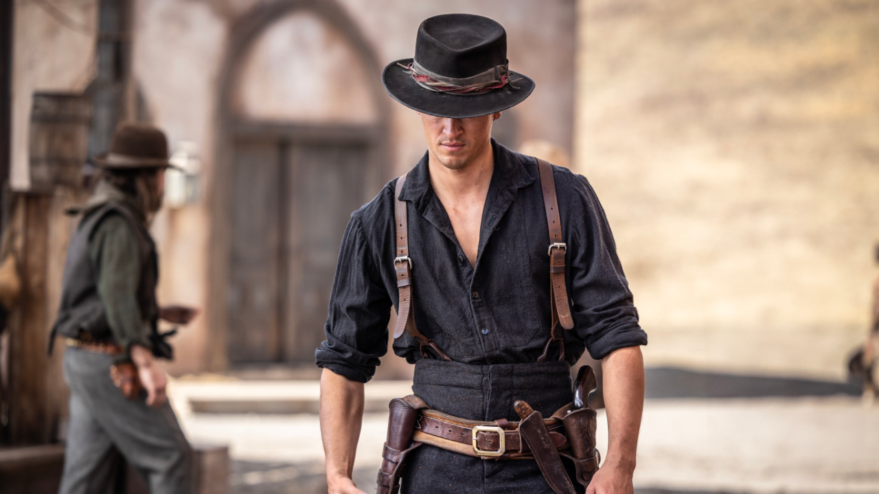 Tom Blyth stars in 'Billy the Kid' season 3. Photo: MGM+.