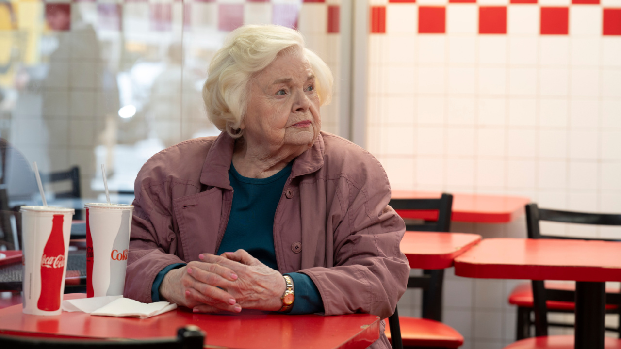June Squibb as Eleanor in ‘Eleanor the Great’ Image: Jojo Whilden. Courtesy of Sony Pictures Classics