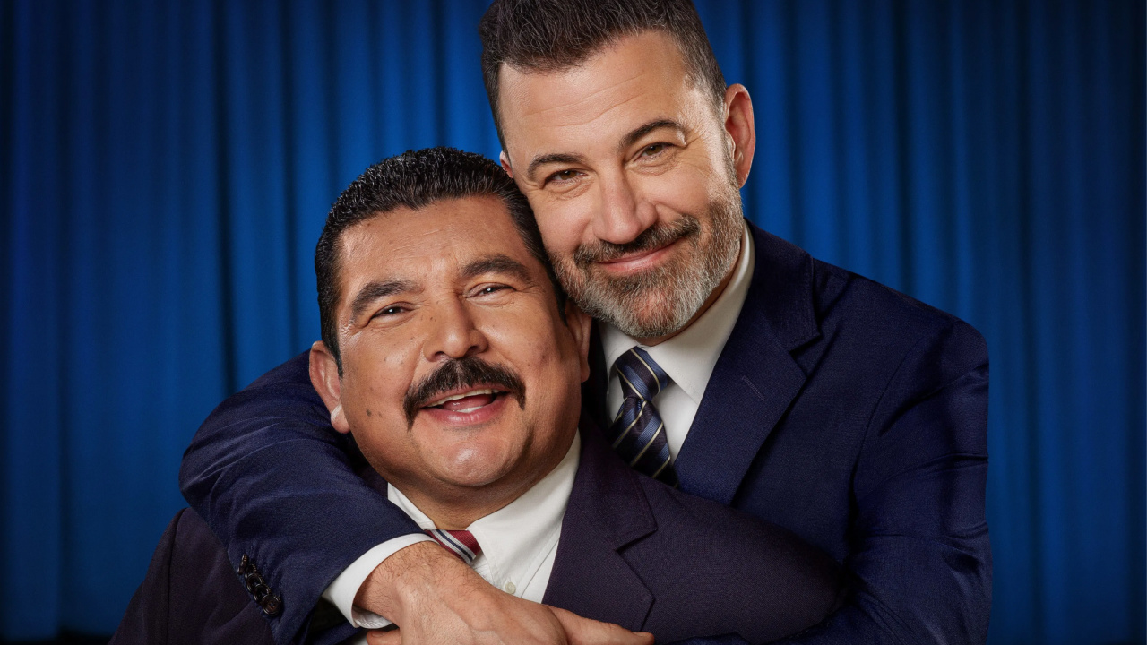 (L to R) Guillermo Rodriguez and Jimmy Kimmel on 'Jimmy Kimmel Live!'. Photo: ABC.