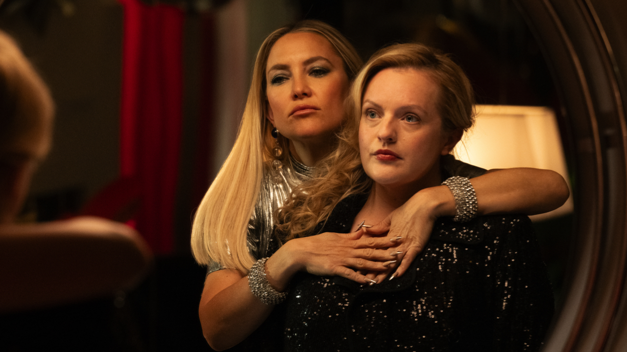 (L to R) Kate Hudson and Elisabeth Moss in 'Shell'. Photo: © 2025 Paramount Pictures.