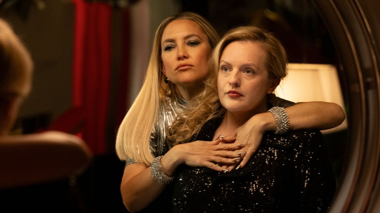 (L to R): Kate Hudson and Elisabeth Moss in 'Shell'. Photo: © 2025 Paramount Pictures.