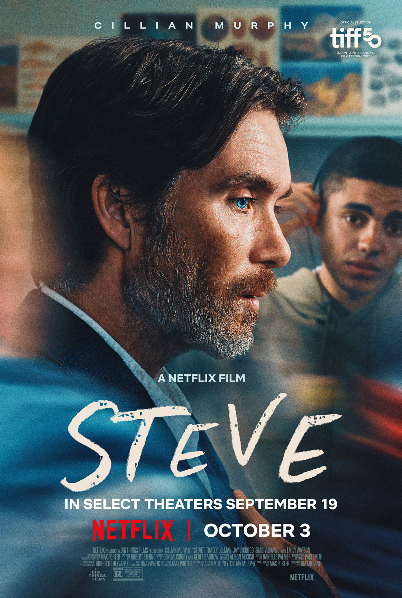 'Steve' premieres on Netflix October 3rd.