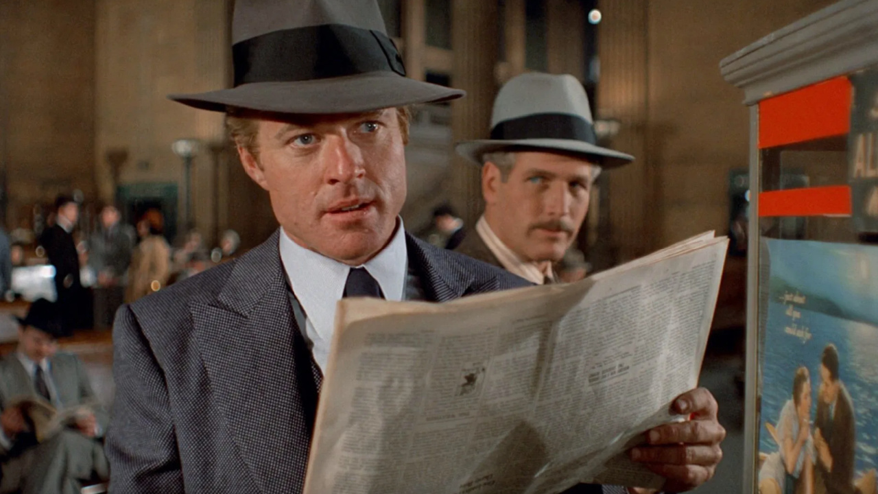 (L to R) Robert Redford and Paul Newman in 'The Sting'. Photo: Universal Pictures.