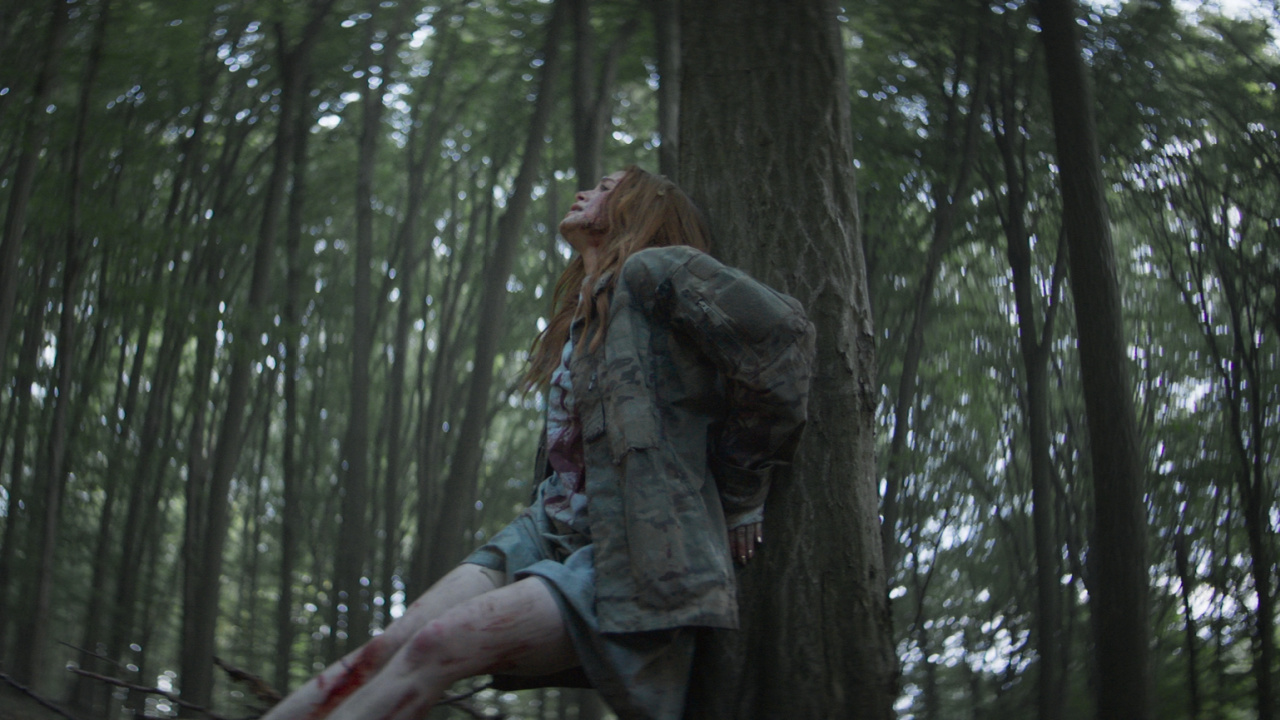 Madelaine Petsch as Maya in 'The Strangers — Chapter 2'. Photo Credit: Courtesy of Lionsgate.