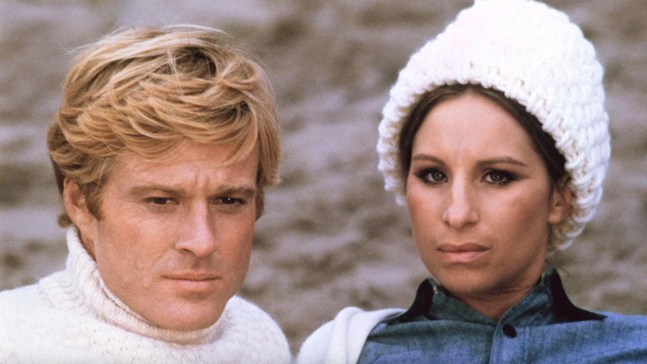 (L to R) Robert Redford and Barbra Streisand in 'The Way We Were'. Photo: Columbia Pictures.