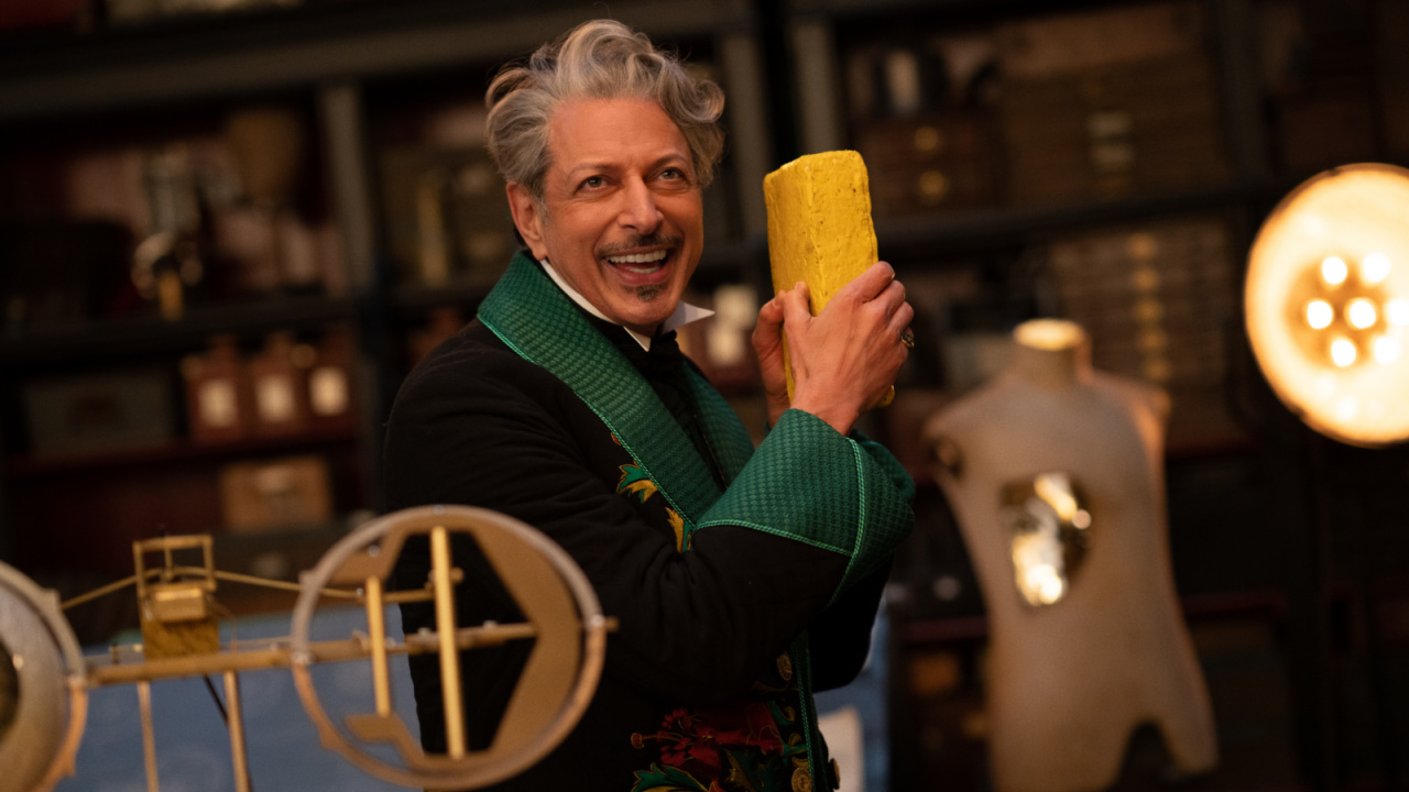 Jeff Goldblum is The Wizard of Oz in 'Wicked For Good', directed by Jon M. Chu.