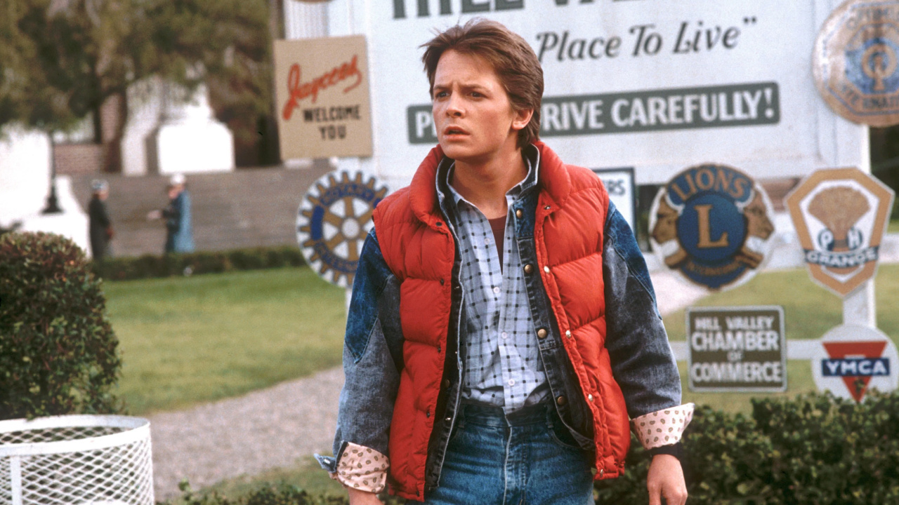 Michael J. Fox in 'Back to the Future'. Photo: Universal Pictures.