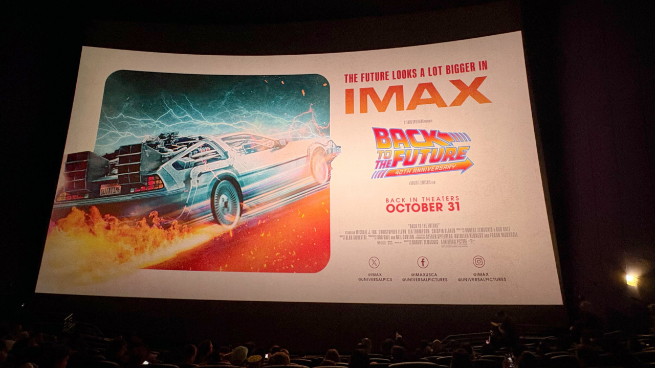 The 40th anniversary screening of 'Back to the Future'.
