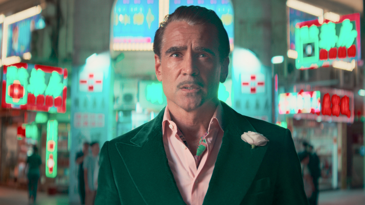 Colin Farrell in 'Ballad of a Small Player'. Photo: Netflix. Netflix. © 2024.