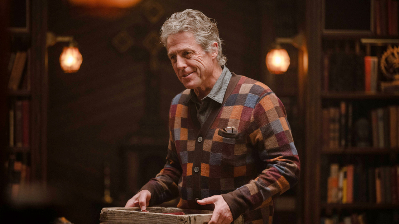 Hugh Grant in 'Heretic'. Photo: A24.