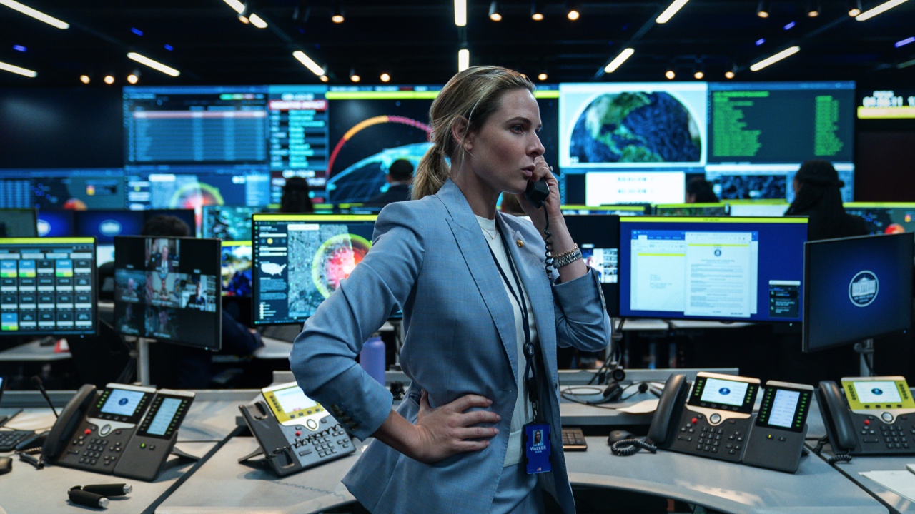 Rebecca Ferguson as Captain Olivia Walker in ‘A House of Dynamite’. Photo:. Eros Hoagland/Netflix © 2025.