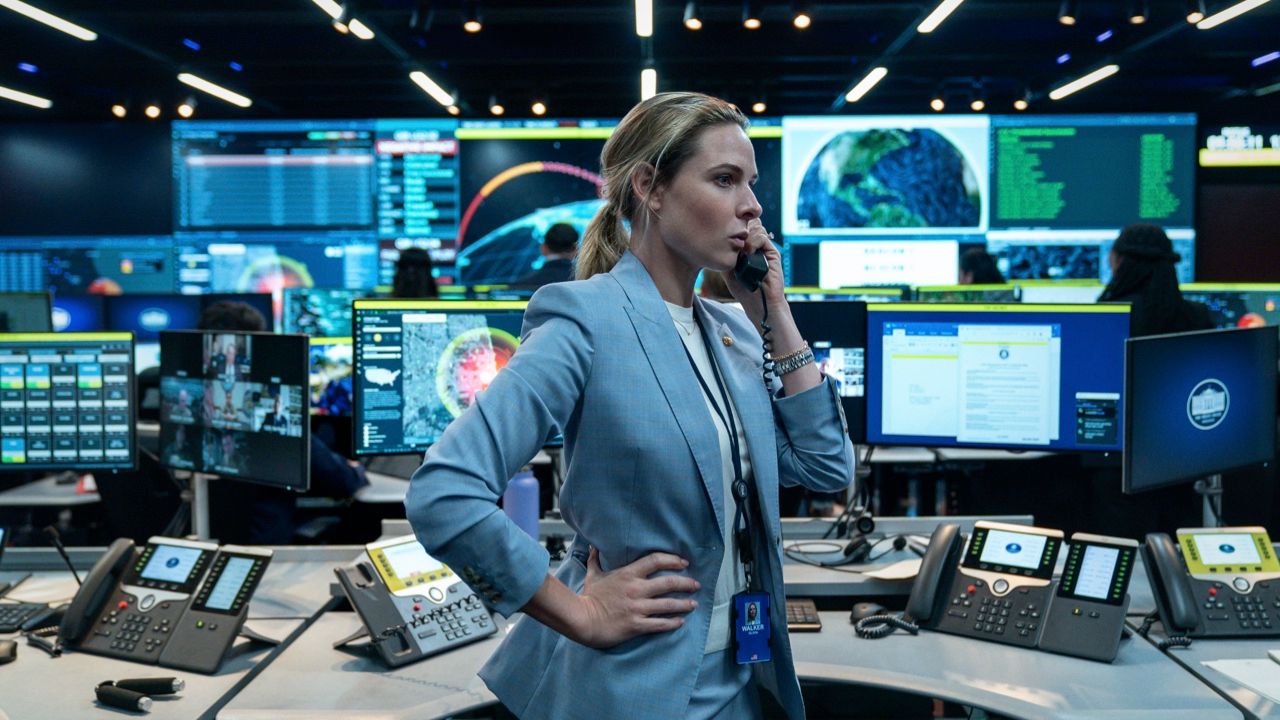 Rebecca Ferguson as Captain Olivia Walker in ‘A House of Dynamite’. Photo:. Eros Hoagland/Netflix © 2025.