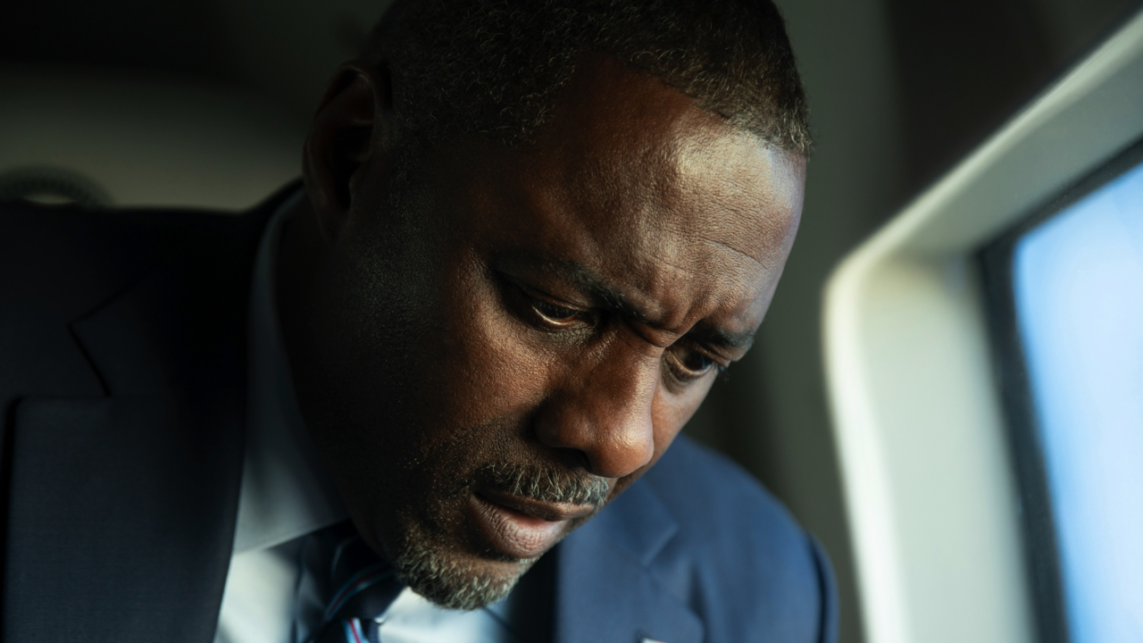 Idris Elba as POTUS in ‘A House of Dynamite’. Photo: Eros Hoagland/Netflix © 2025.