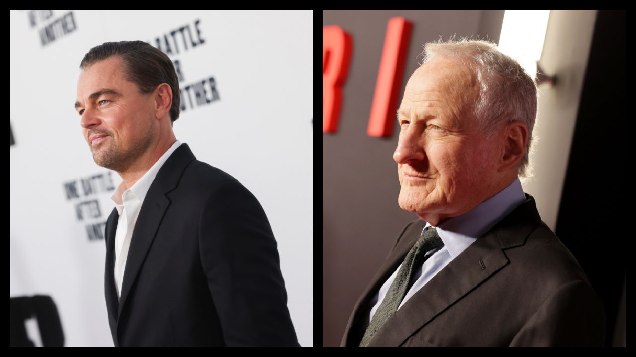 (Left) Leonardo DiCaprio at the Los Angeles World Premiere of 'One Battle After Another'. Photo Credit: Jay Clendenin. Copyright: Shutterstock. (Right) Director Michael Mann at the premiere of 'Ferrari.' Photo: Neon.
