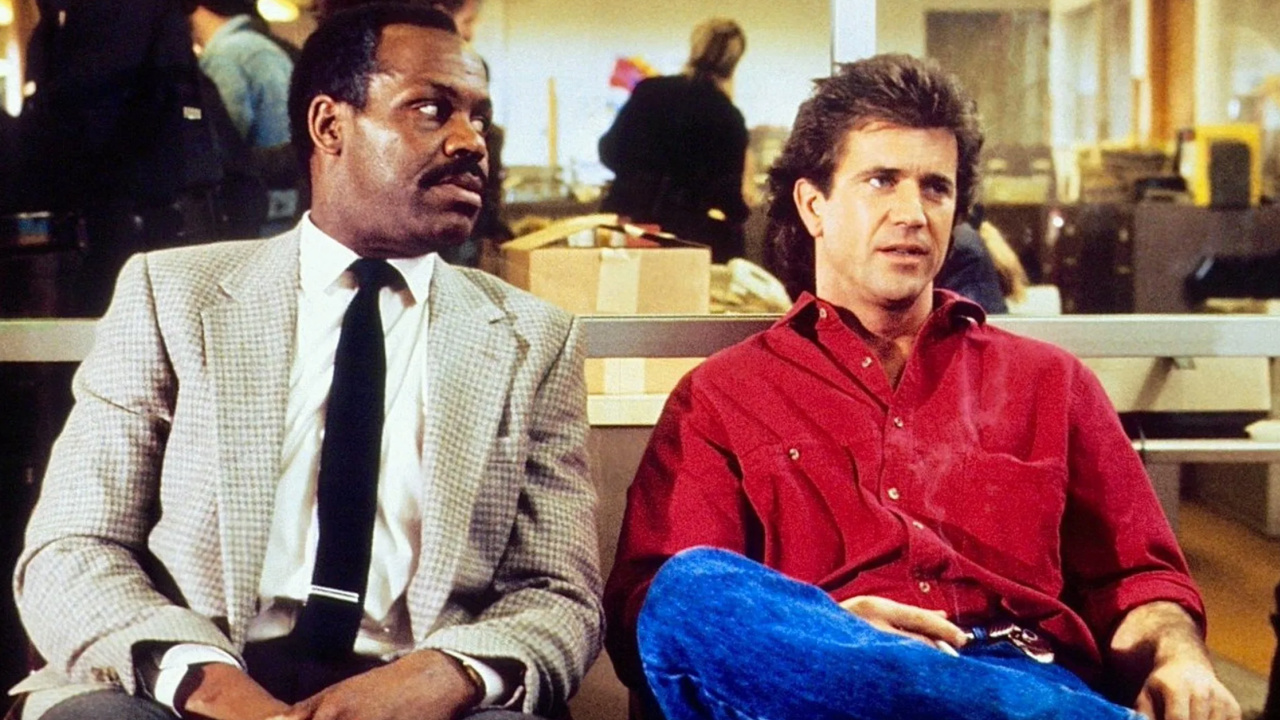 (L to R) Danny Glover and Mel Gibson in 'Lethal Weapon'. Photo: Warner Bros.