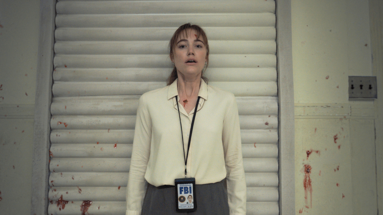 Maika Monroe in 'Longlegs'. Photo: Neon.