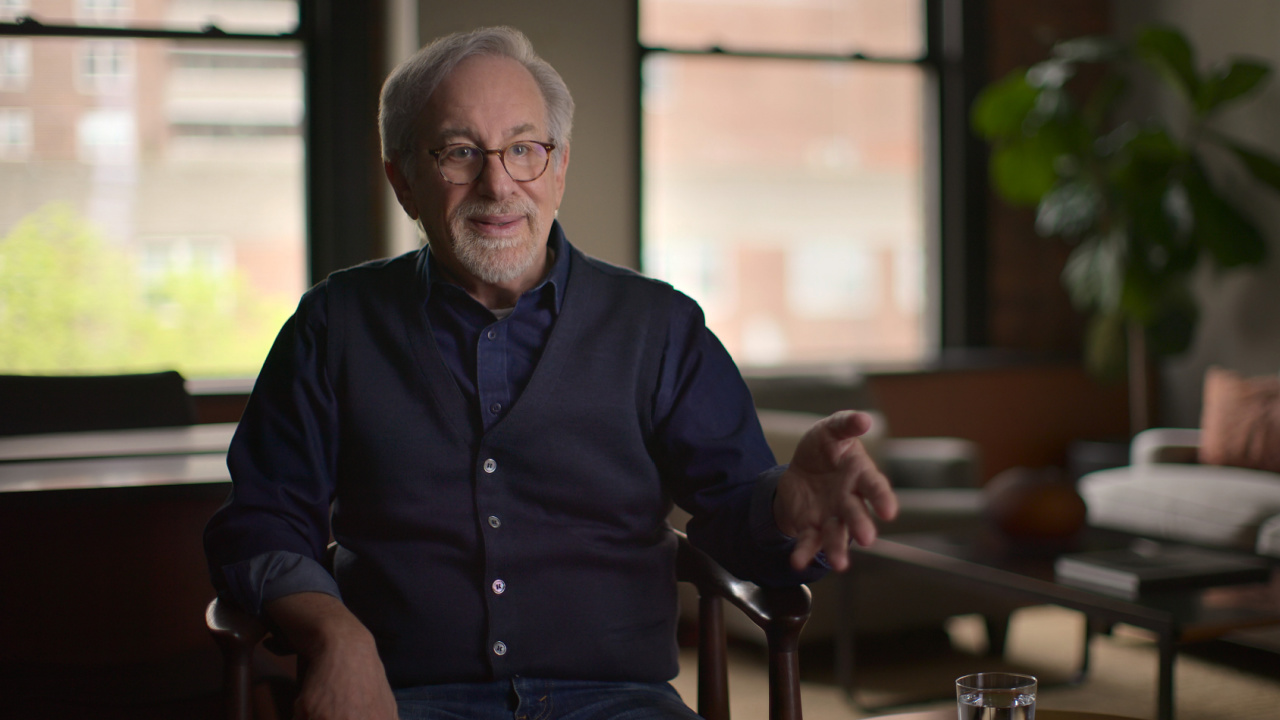 Steven Spielberg in 'Mr. Scorsese,' premiering October 17, 2025 on Apple TV+.