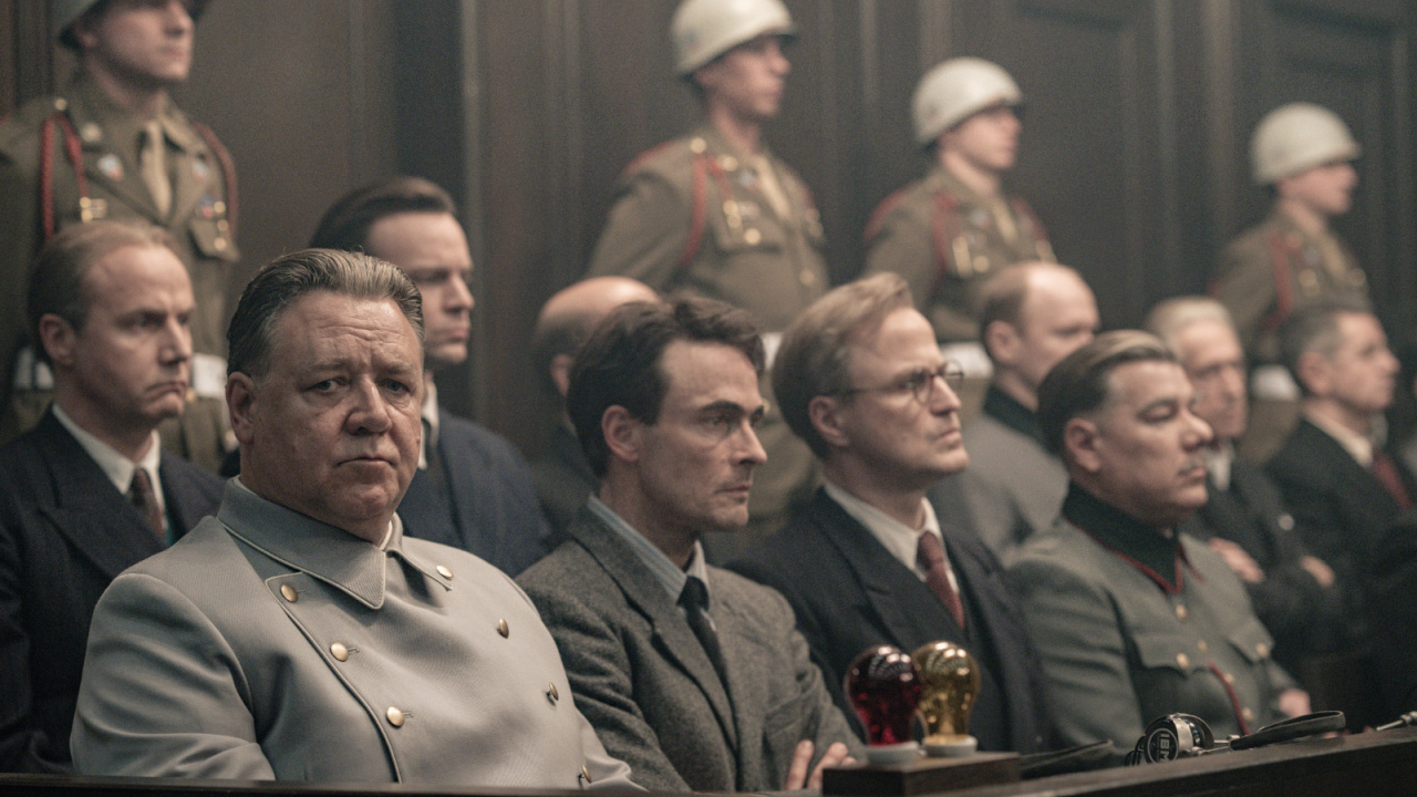 Russell Crowe as Hermann Göring in ‘Nuremberg’. Photo: Scott Garfield. Courtesy of Sony Pictures Classics.
