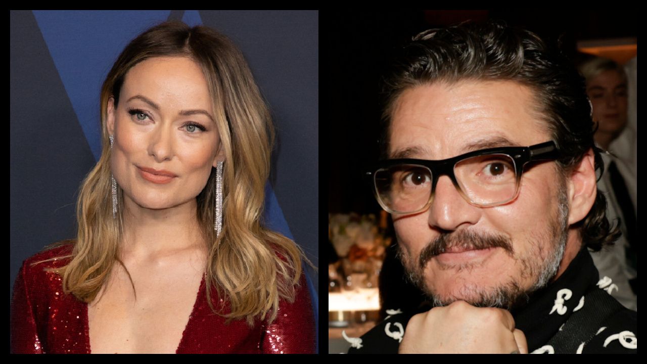 (Left) Olivia Wilde attends the Academy’s 2019 Annual Governors Awards in The Ray Dolby Ballroom on Sunday, October 27, 2019, in Hollywood, CA. Credit/Provider: Troy Harvey / ©A.M.P.A.S. Copyright: ©A.M.P.A.S. (Right) Pedro Pascal at the 81st Annual Golden Globe Awards, airing live from the Beverly Hilton in Beverly Hills, California on Sunday, January 7, 2024, at 8 PM ET/5 PM PT, on CBS and streaming on Paramount+. Photo: Francis Specker/CBS ©2024 CBS Broadcasting, Inc. All Rights Reserved.