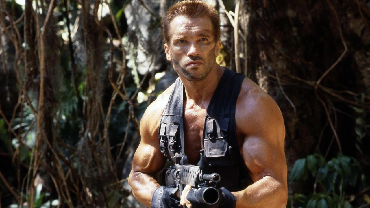 Arnold Schwarzenegger in 'Predator'. Photo: 20th Century Fox.