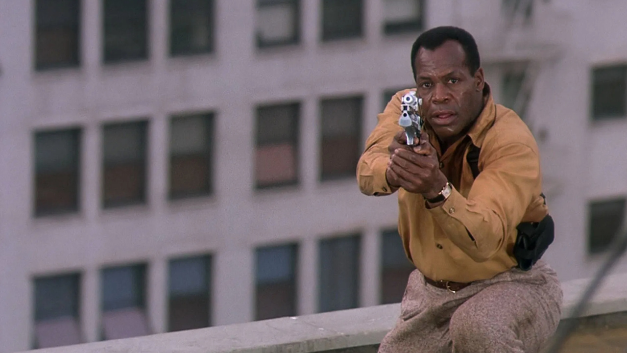 Danny Glover in 'Predator 2'. Photo: 20th Century Fox.