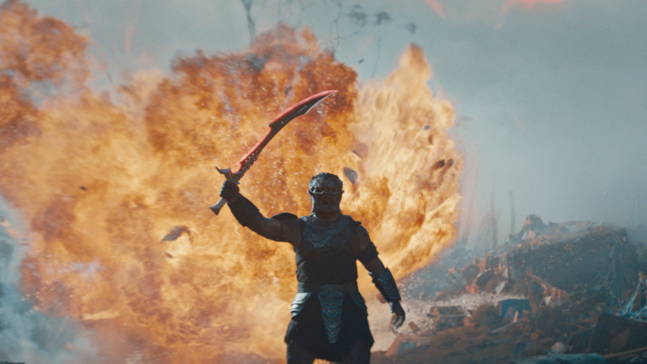 A scene from 20th Century Studios' 'Predator: Badlands' film. Photo courtesy of 20th Century Studios. © 2025 20th Century Studios. All Rights Reserved.