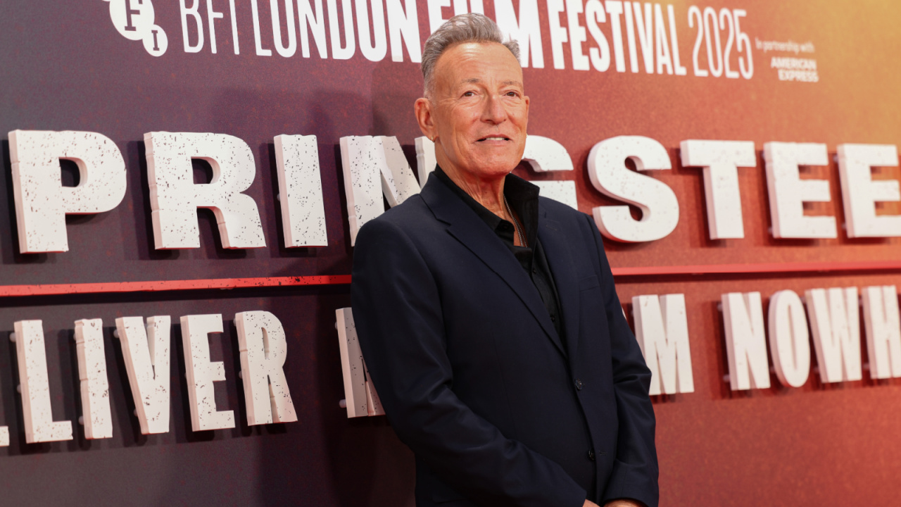 Bruce Springsteen attends the UK Premiere of 20th Century Studios’ 'Springsteen: Deliver Me from Nowhere' during the 69th BFI London Film Festival at Royal Festival Hall, London on October 15th, 2025. Photo by StillMoving.Net for The Walt Disney Company Limited.