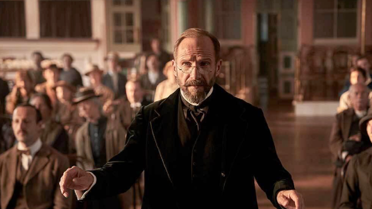 Ralph Fiennes in 'The Choral'. Photo: Sony Pictures Classics.