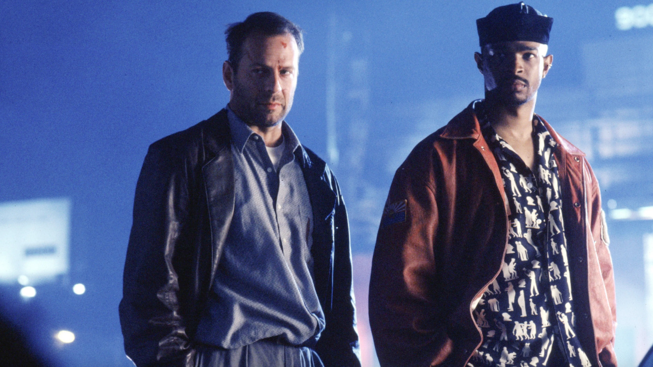 (L to R) Bruce Willis and Damon Wayans in 'The Last Boy Scout'. Photo: Warner Bros.