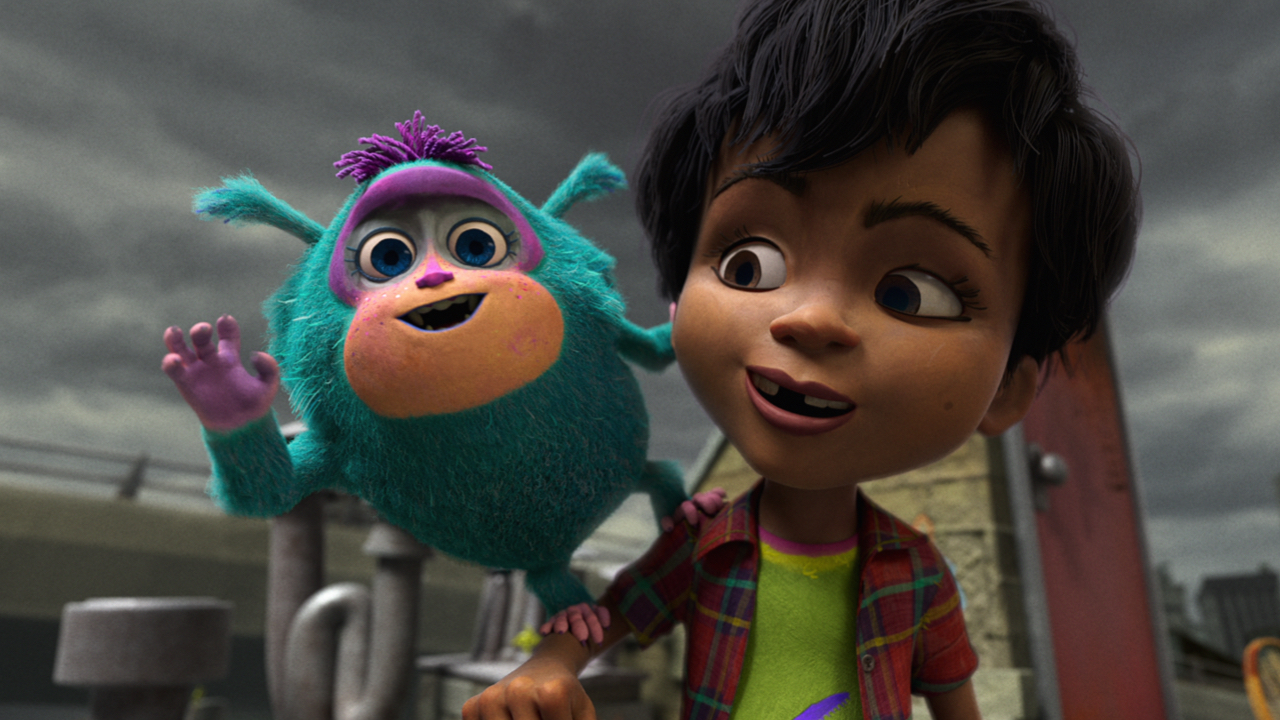 Ryan Lopez as Bubsy, in 'The Twits.' Photo: Courtesy of Netflix © 2025.